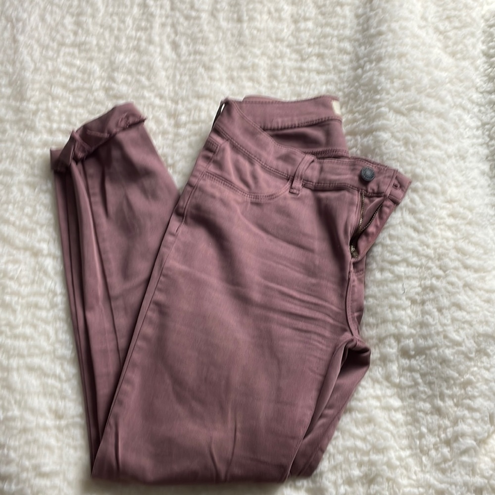 Pacsun Ankle Jeggings in Purple - Size 25